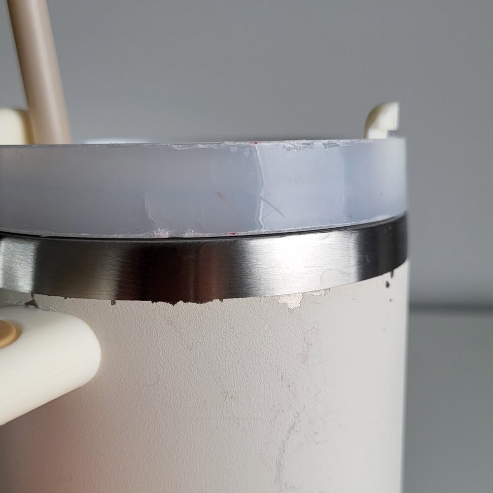 Stanley 40oz Adventure Quencher Cream Tumbler with Handle - Picture 11 of 14